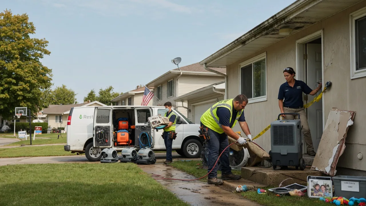 Water Damage Restoration in Salina, KS near me